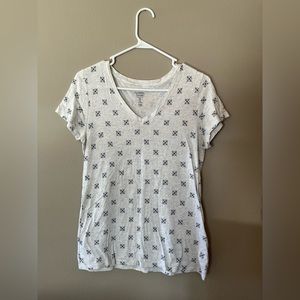 Womens V-neck T-shirt